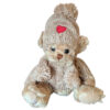 Peluche Ours BUKOWSKI Maron LEO et WALDEMAR pull beige