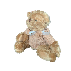 Peluche Ours BUKOWSKI TOMMY pull beige
